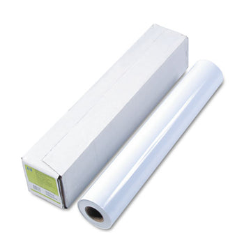 HP Designjet Inkjet Large Format Paper, 7 Mil, 24" X 100 Ft, High-gloss White freeshipping - TVN Wholesale